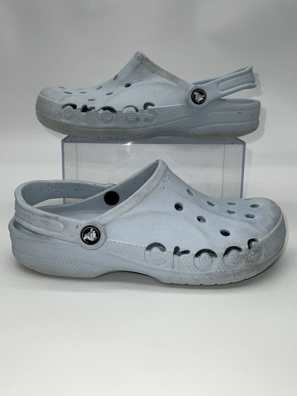 Crocs Classic Unisex White Slip On Water Friendly Sandals/Clogs Shoes-Size M6/W8